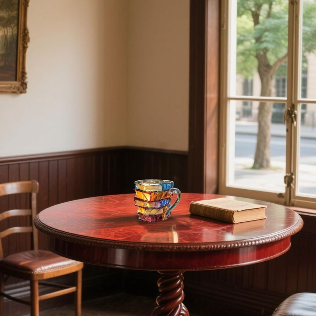 Tazza 3D Olvasási Boldogság kézzel készült - Eredeti