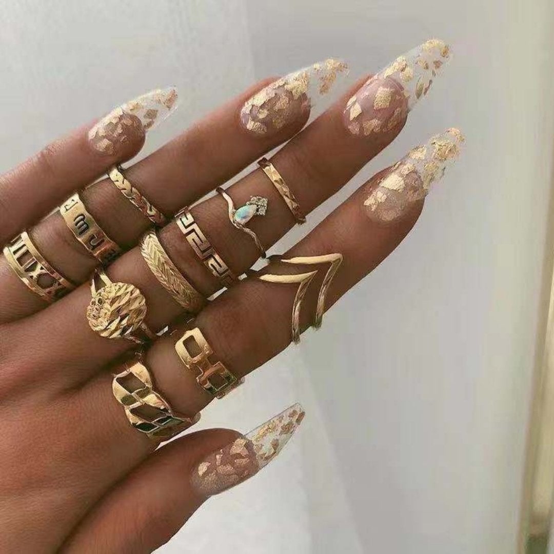 Lot premium unique de 8 à 12 bagues