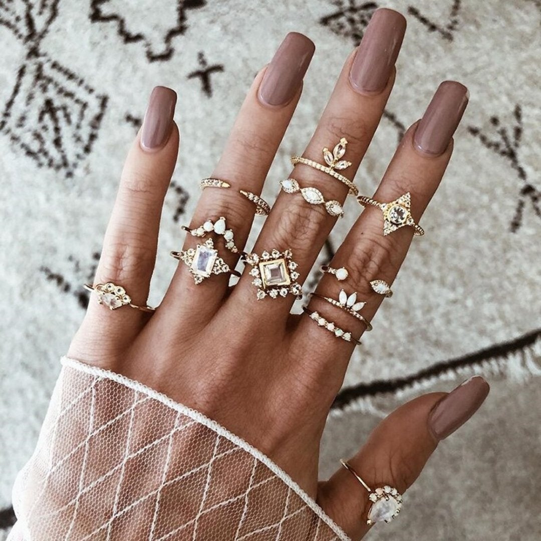 Lot premium unique de 8 à 12 bagues
