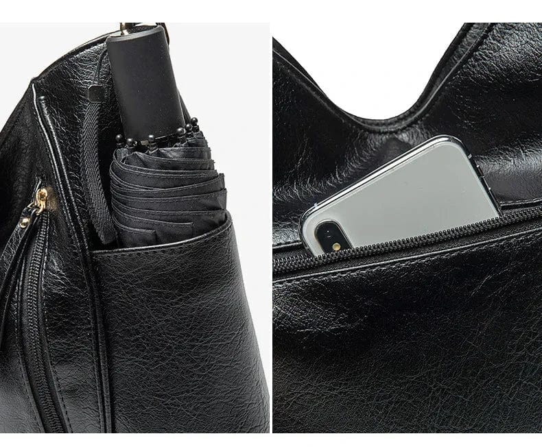 Luxus bőrkézitáska